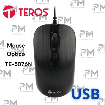 Mouse óptico Teros TE-5076N