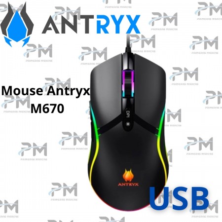 Mouse Antryx M670| RGB.