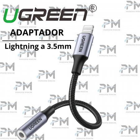 Adaptador Audio Lightning a...